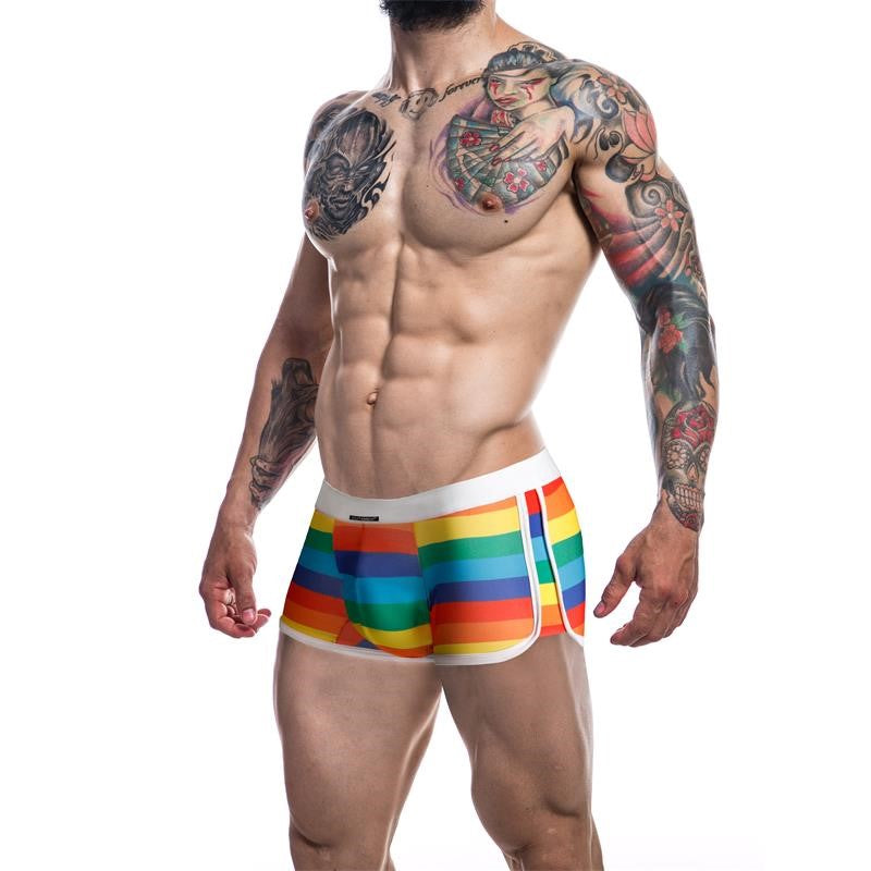 CUT4MEN Boxer Regenbogen