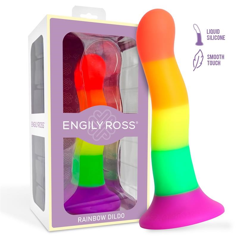 DILDOX BY ENGILY ROSS DILDO REGENBOGENFARBE